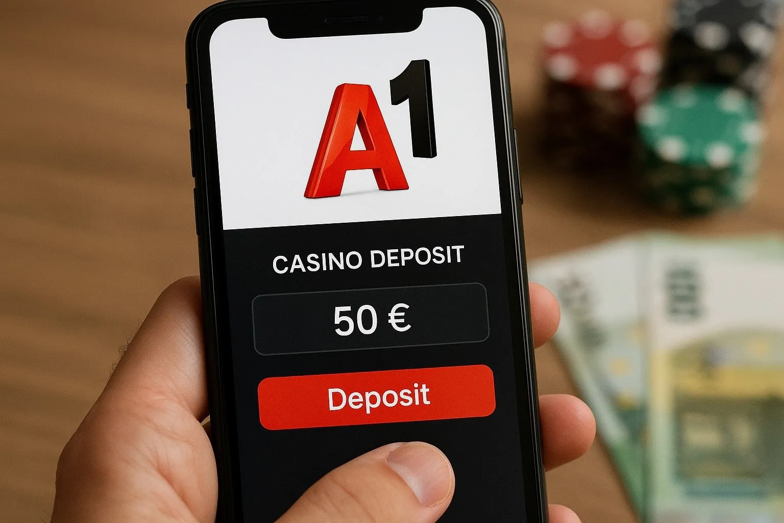 Online Casino Einzahlung per A1